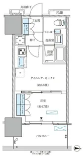 パークアクシス西大島コンフォートスクエア【9階】の間取り