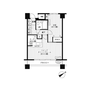 LOOPーM【2階】の間取り