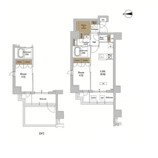 RJRプレシア蒲田【5階】の間取り