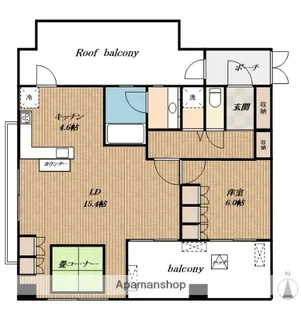 レフィーズ千鳥町.【701号室】の間取り