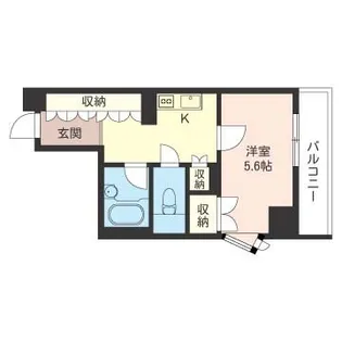 LASANTE川崎【601号室号室】の間取り