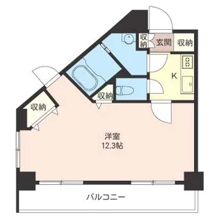 LASANTE品川シーサイドⅠ【5階】の間取り