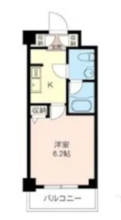 LASANTE品川シーサイドⅡ【5階】の間取り