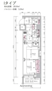 SYFORME SHINKOYASU【5階】の間取り