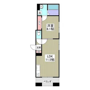 ブリーズコート扇橋【2階】の間取り