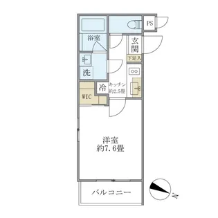 THE SHINAGAWA EAST RESIDENCE【2階】の間取り