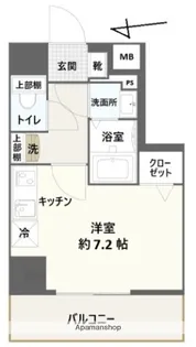 CREST TAPP 川崎港町【10階】の間取り