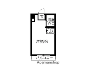 不二ハイツ【4階】の間取り