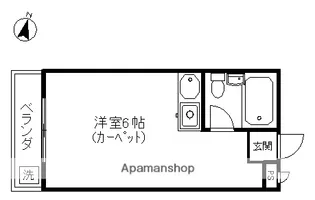 不二ハイツ【2階】の間取り