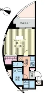 ル・ポエーム【5階】の間取り