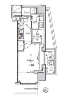 XEBEC西蒲田【3階】の間取り