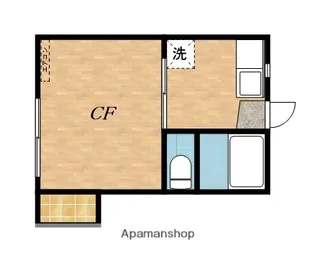 グレイスハイツ【102号室】の間取り