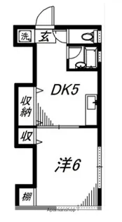 東京都品川区大井7丁目【アパート】の間取り