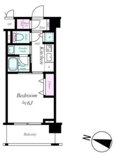 ブレシア多摩川レジデンス【1階】の間取り