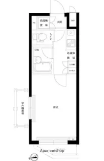 ルーブル大崎参番館【3階】の間取り