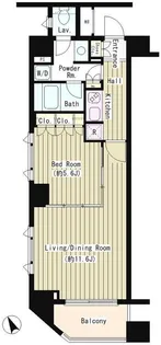 コクヨーレ日本橋【7階】の間取り