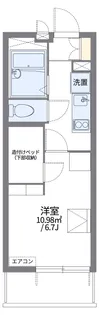 レオパレス昇弘【2階】の間取り