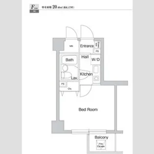 プライムアーバン川崎【4階】の間取り