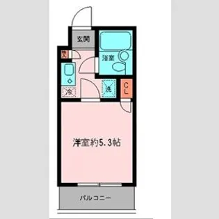 プライムアーバン鶴見寺谷【4階】の間取り