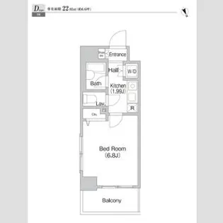 プライムアーバン大森【2階】の間取り