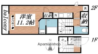 プレアル自由が丘【2階】の間取り