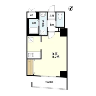 ペルソンボヌール(PERSONNES BONHEUR)【5階】の間取り