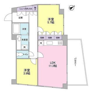 ロイヤル馬込【2階】の間取り