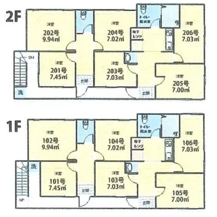 ザ・コテージ馬込【1階】の間取り
