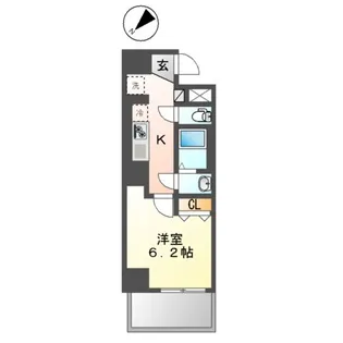 佃2丁目店舗マンション【3階】の間取り