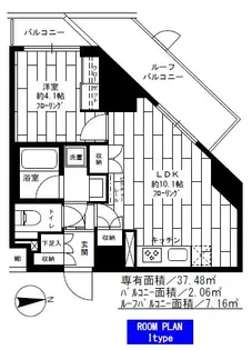 ステージグランデ馬込アジールコート【3階】の間取り
