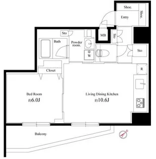 アルテシモ プリマ【4階】の間取り