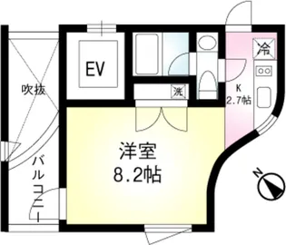 CORTE【4階】の間取り