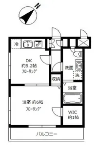 ヒラソル【2階】の間取り