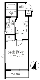 グランアセット月島【3階】の間取り