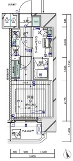 メインステージ川崎クロシアⅠ【10階】の間取り
