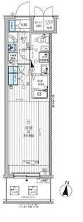 ランドステージ両国【5階】の間取り