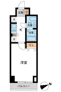CASSIA KAWASAKI RESIDENCE【7階】の間取り