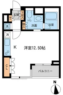 レジデンス白金コローレ【3階】の間取り