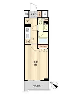 HF両国レジデンス【0303号室】の間取り