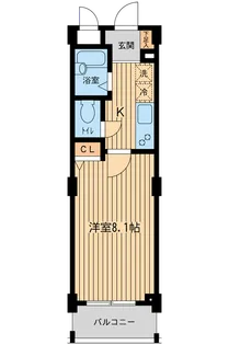 アーデン目黒不動前【3階】の間取り
