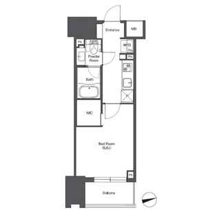 コンフォリア東陽町【8階】の間取り