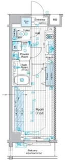 ブライズ大森東QUATTRO【1階】の間取り