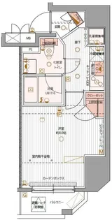 パティーナ上野【8階】の間取り