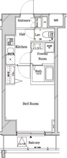 LINXAVENIR【8階】の間取り