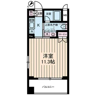 オーベルジュ日本橋【5階】の間取り