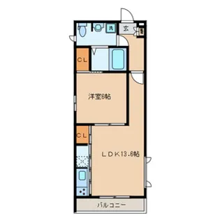 サンクレール【1階】の間取り