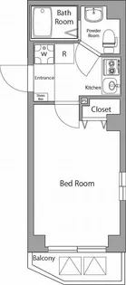 中馬込プレイス【3階】の間取り