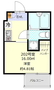 GLORY COURT (グローリーコート)【2階】の間取り
