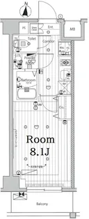メイクス池上ルーチェ【1階】の間取り