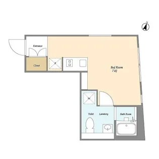 EXAM西小山【3階】の間取り